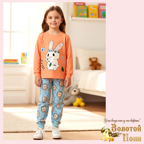 Пижама хлопок д (5-8) 251204-W2025