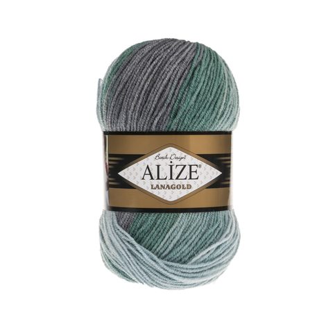 LANAGOLD Batik Alize (49% шерсть 51% акрил, 100гр/240м)