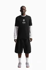 Футболка Nike FC Barcelona 25/26 Club - черный