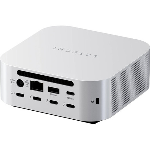 Расширитель портов Satechi Thunderbolt 5 CubeDock с отсеком для SSD
