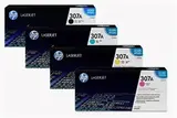 Комплект оригинальных картриджей HP 307A CE740A, CE741A, CE742A, CE743A для HP Color LaserJet CP5220, CP5225