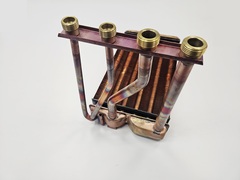 Теплообменник битермический (24кВт) для BUDERUS Logamax U02х/U04х/U05х (на планке!) (арт. 87154065460_н/о)