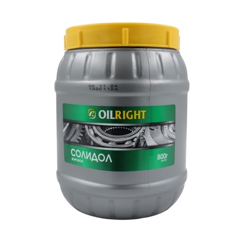 Смазка Солидол-Ж OIL RIGHT 800г