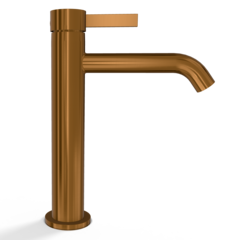 Remer MC12ACU Смеситель для раковины Remer Metrica MC12ACU, медь брашированная PVD фото