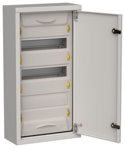 TITAN 5 Корпус мет. ЩРн-36 (1х36) 585х310х140 IP31 сер IEK