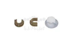 Комплект бушингов резинового вала со смазкой Hi-Black для HP LJ P1505, M1522, M1120, (BUSH-P1505)
