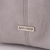 Сумка Саломея 357 мульти итальянский серо-черный