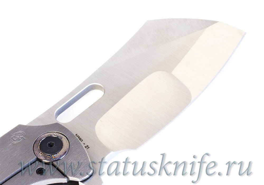 Нож CKF/Matthew Christensen Big Brutus Брутус (M390, Ti, Zirc, ZircuTi)
