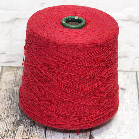 Шетланд KNOLL / MERINO LAMBSWOOL 17/2 красный ягодный