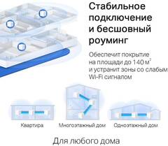 Mercusys HALO H30G(2-PACK) Домашняя Mesh WiFi система AC1300