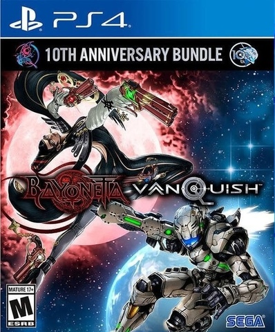 Bayonetta & Vanquish - 10th Anniversary Bundle (диск для PS4, полностью на английском языке)