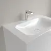 Villeroy&Boch 416484R1 Раковина, Villeroy&Boch, Finion, ширина, мм-800, глубина, мм-500, отверстия для смесителя-одно, декор-без декора, грязеотталкивающее покрытие-CeramicPlus, цвет-альпийский белый