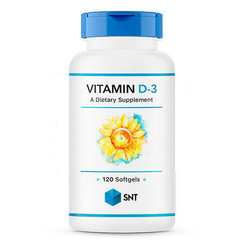 SNT Vitamin D3 5000 120 капсул