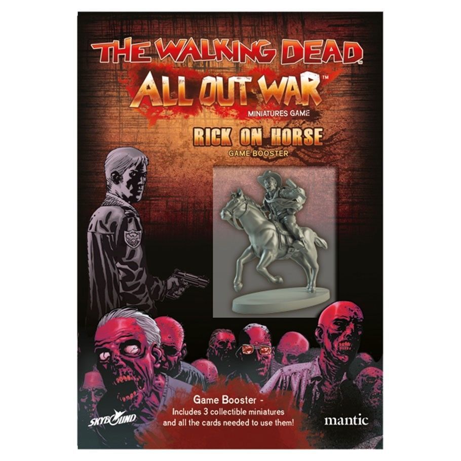 Фигурка Mantic The Walking Dead All Out War Rick on Horse Booster 28mm -  купить по выгодной цене | A13 SECTOR