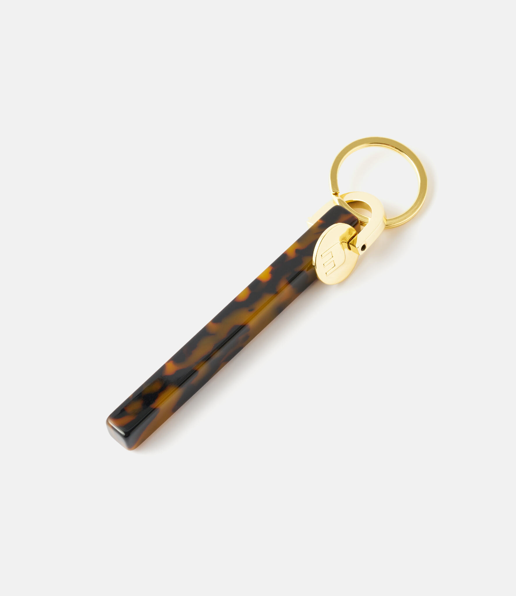 Machete Bar Keychain in Classic Tortoise — брелок из ацетата