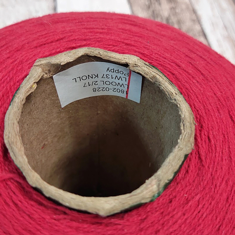 Шетланд KNOLL / MERINO LAMBSWOOL 17/2 красный ягодный