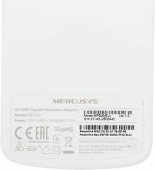 Mercusys MP510 KIT Комплект адаптеров  u Powerline с Wi-Fi до 300 Мбит/с, Plug and Play, передача данных до 300 м