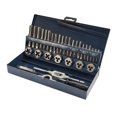 Набор метчиков и плашек M3 -M12 HSS-G 32пр H-Tools 245010HT