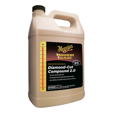 Meguiar's (85) Высокоабразивный одношаговый полироль Diamond-Cut Compound 3,785л.