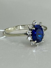Ежик  (кольцо из серебра)