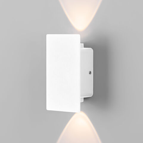 Уличный настенный светодиодный светильник Elektrostandard Mini Light 35154/D белый