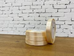Лента Атласная (1,2см*22,85м) Светло-кремовый