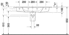 Раковина мебельная Duravit Me by Starck 2336120000