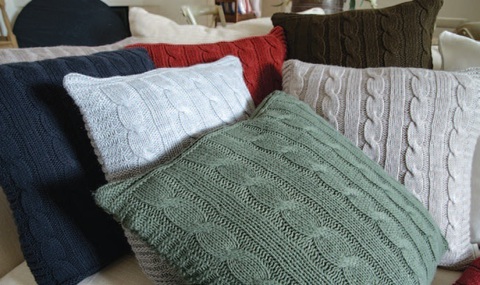 Подушка декоративная 40x40 L'appartement Boston шоколадная