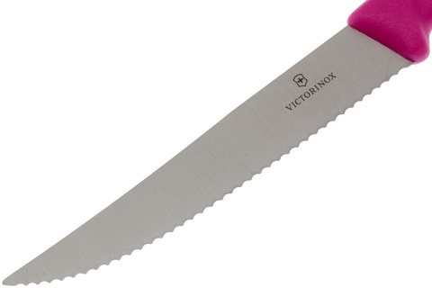 Набор ножей кухонных Victorinox Swiss Classic (6.7936.12L5B) компл.:2шт розовый блистер