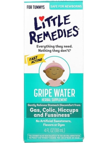 Little remedies, Gripe Water, для животика, 118 мл (4 жидк. Унции)