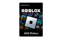 Карта пополнения Roblox: 400 robux [Цифровая версия] (для ПК, цифровой код доступа)