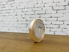 Лента Атласная (1,2см*22,85м) Светло-кремовый