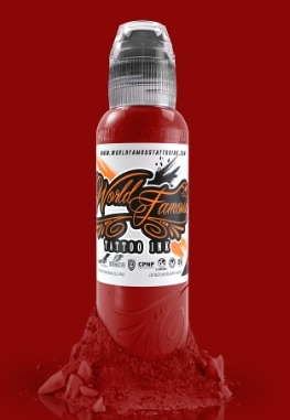 Краска World Famous Tattoo Ink "Master Mike Red" 15ml