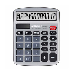 Калькулятор Comix CS-2282, настольный 12 разряд. 158х120х25мм