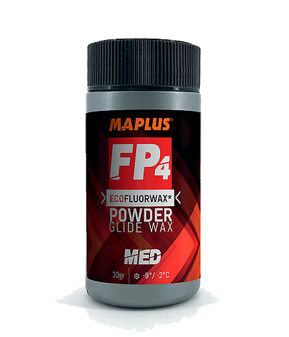 Перфторированный порошок-ускоритель Maplus FP4 MED S Moly (PFOA-free) (для нового мелкого снега и грязи) (-2°С /-9°С)  30гр. арт.841SMN