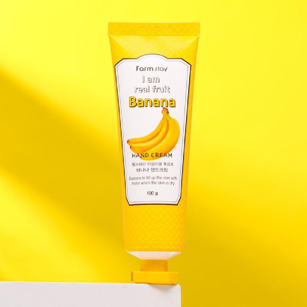 Крем для рук с экстрактом банана Farmstay I Am Real Fruit Banana Hand Cream