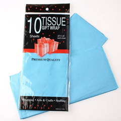 Бумага тишью Голубая 50х66 см (10 листов)
