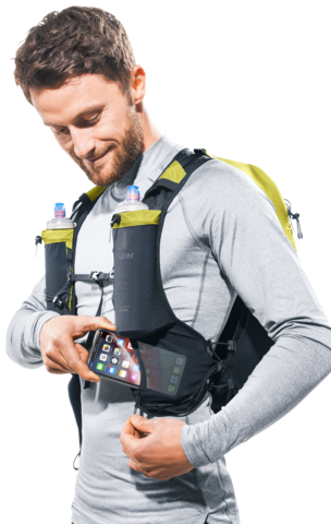 Картинка рюкзак беговой Deuter Ascender 7 Sprout - 3