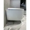 Boheme 969-SET-W Flow подвесной унитаз глянец белый с крышкой