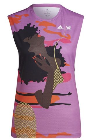 Футболка теннисная Adidas New York Unitefit Sleeveless Tee - semi pulse lilac