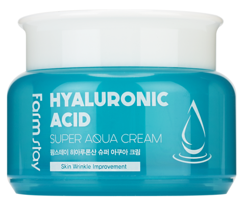Суперувлажняющий крем с гиалуроновой кислотой Hyaluronic Acid Super Aqua Cream FARMSTAY