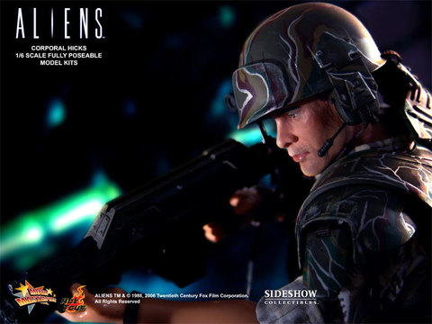 Aliens - USCM Colonel Hicks 12 inch model kit