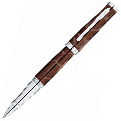 Cross Century Sauvage - Brown Tourmaline and Giraffe CT, ручка-роллер, M, BL