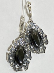 Робле (серьги из серебра)