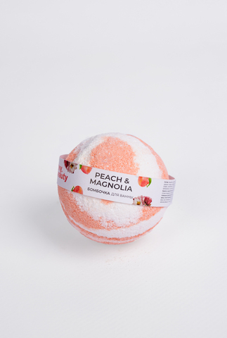 Hey, Beauty Peach & Mgnolia Бомбочка Для Ванны