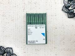 Игла промышленная, оверлок ткань 75/11 В27, 10 игл