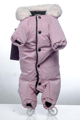 Royal Dog зимний костюм на девочку Розовый перламутр S/M