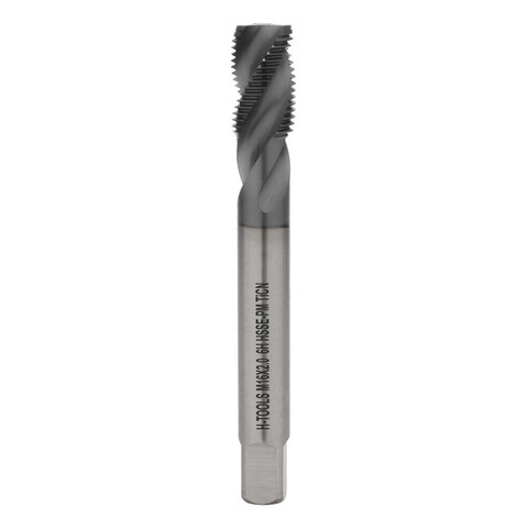 Метчик М16х2,0 (Машинный, винт.) DIN376 HSSEPM-TiN 6h C/2-3P R45 110мм a=9,0 H-Tools 30139THT