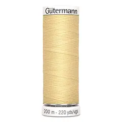 Нить Sew-All 200 м, Gutermann, 325 шампань