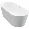 BelBagno BB71-1800-BIANCO Акриловая ванна с белым сливом, с переливом, BelBagno BB71-1800-BIANCO, 1800x800x600